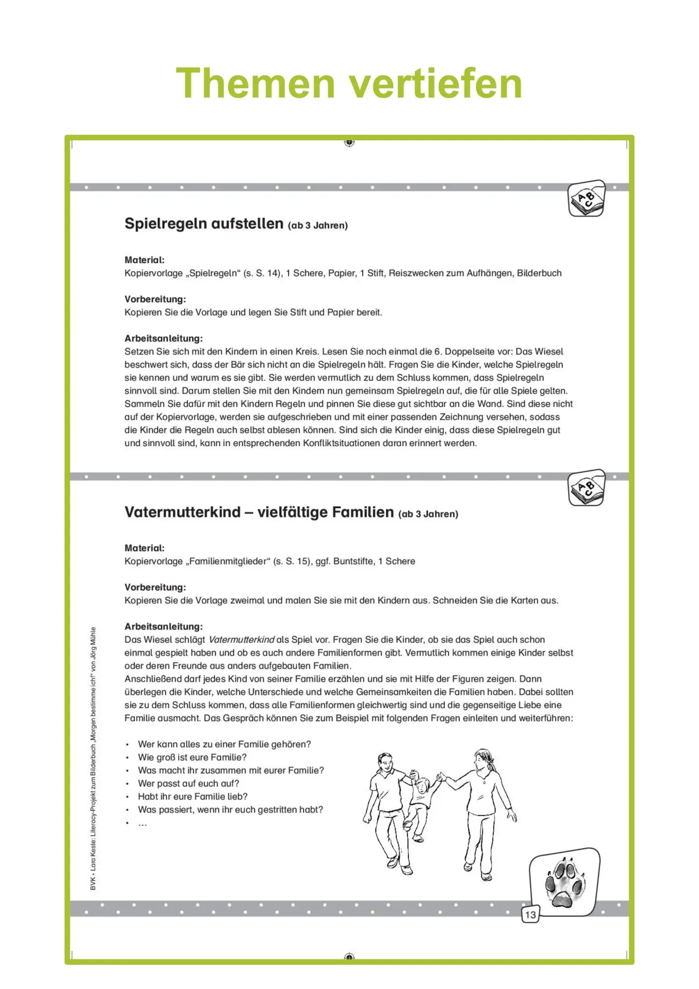 Bild: 9783965203730 | Morgen bestimme ich!. Literacy-Projekt zum Bilderbuch | Lara Keste