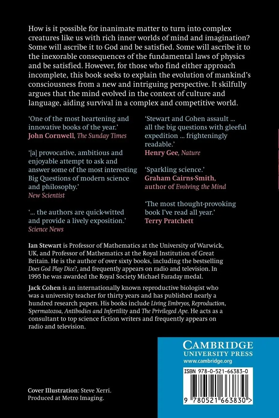 Rückseite: 9780521663830 | Figments of Reality | The Evolution of the Curious Mind | Taschenbuch
