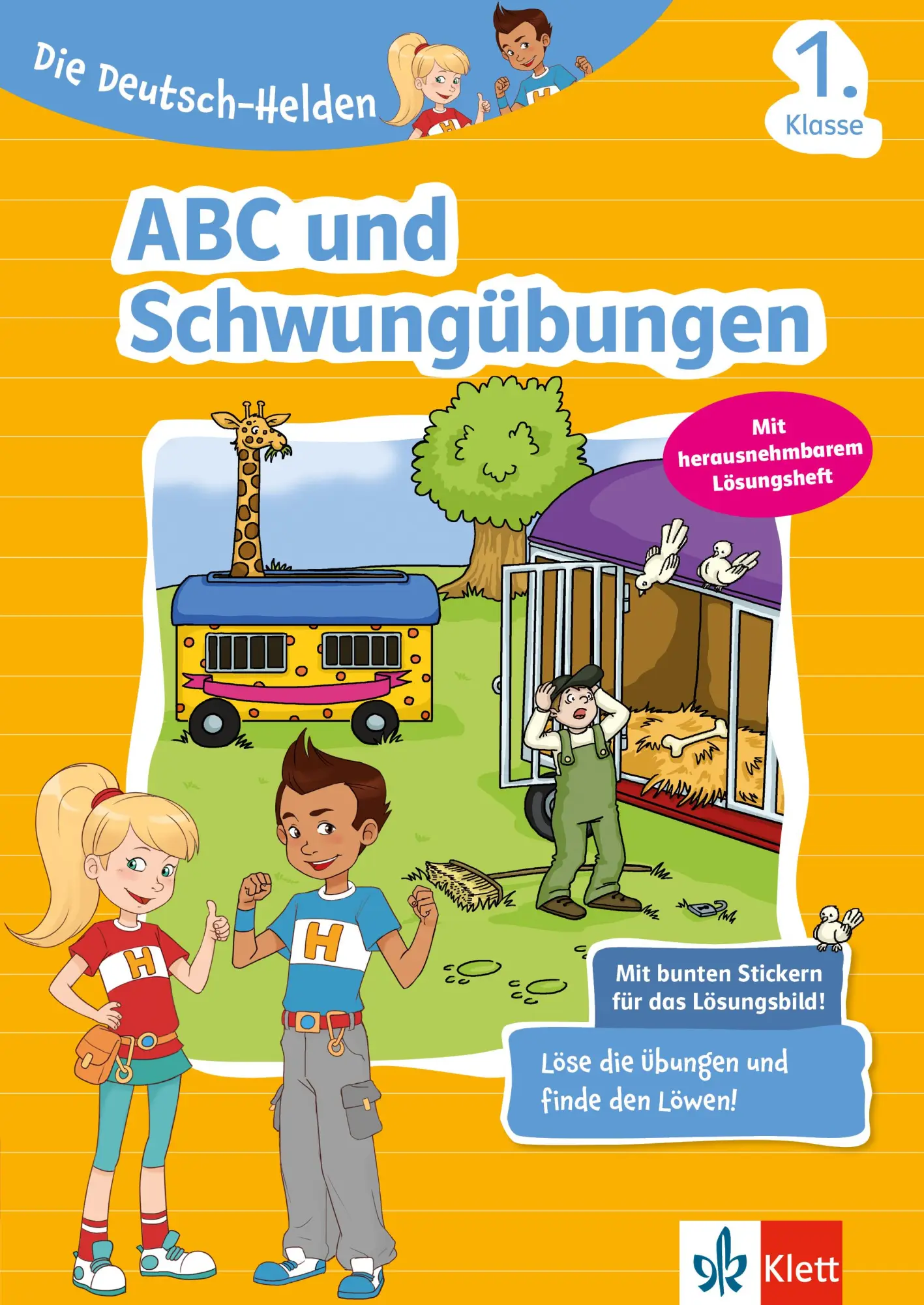 Cover: 9783129493830 | Die Deutsch-Helden ABC und Schwungübungen 1. Klasse | Barbara Geßner