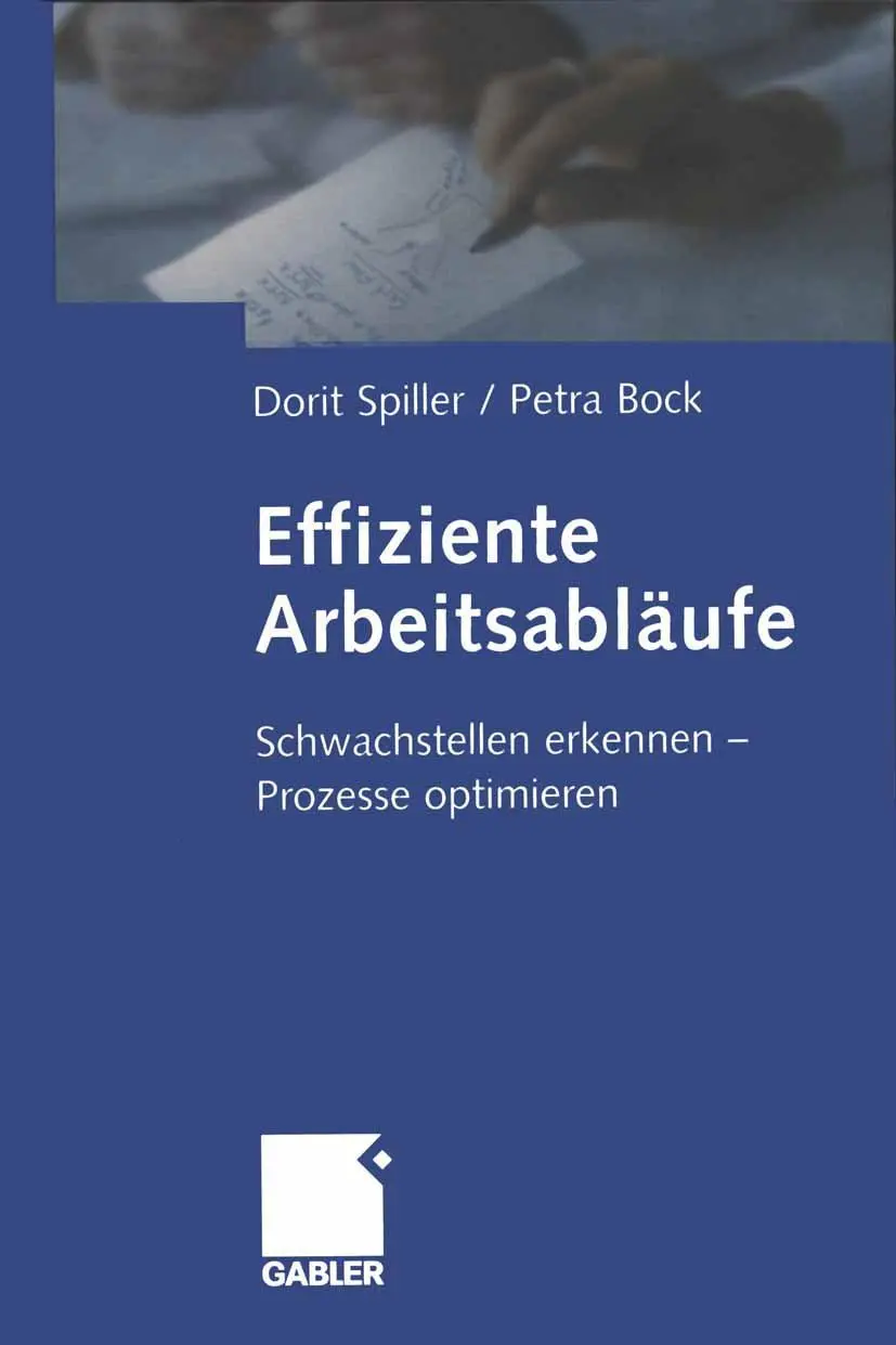 Cover: 9783322823830 | Effiziente Arbeitsabläufe | Petra Bock (u. a.) | Taschenbuch | 160 S.
