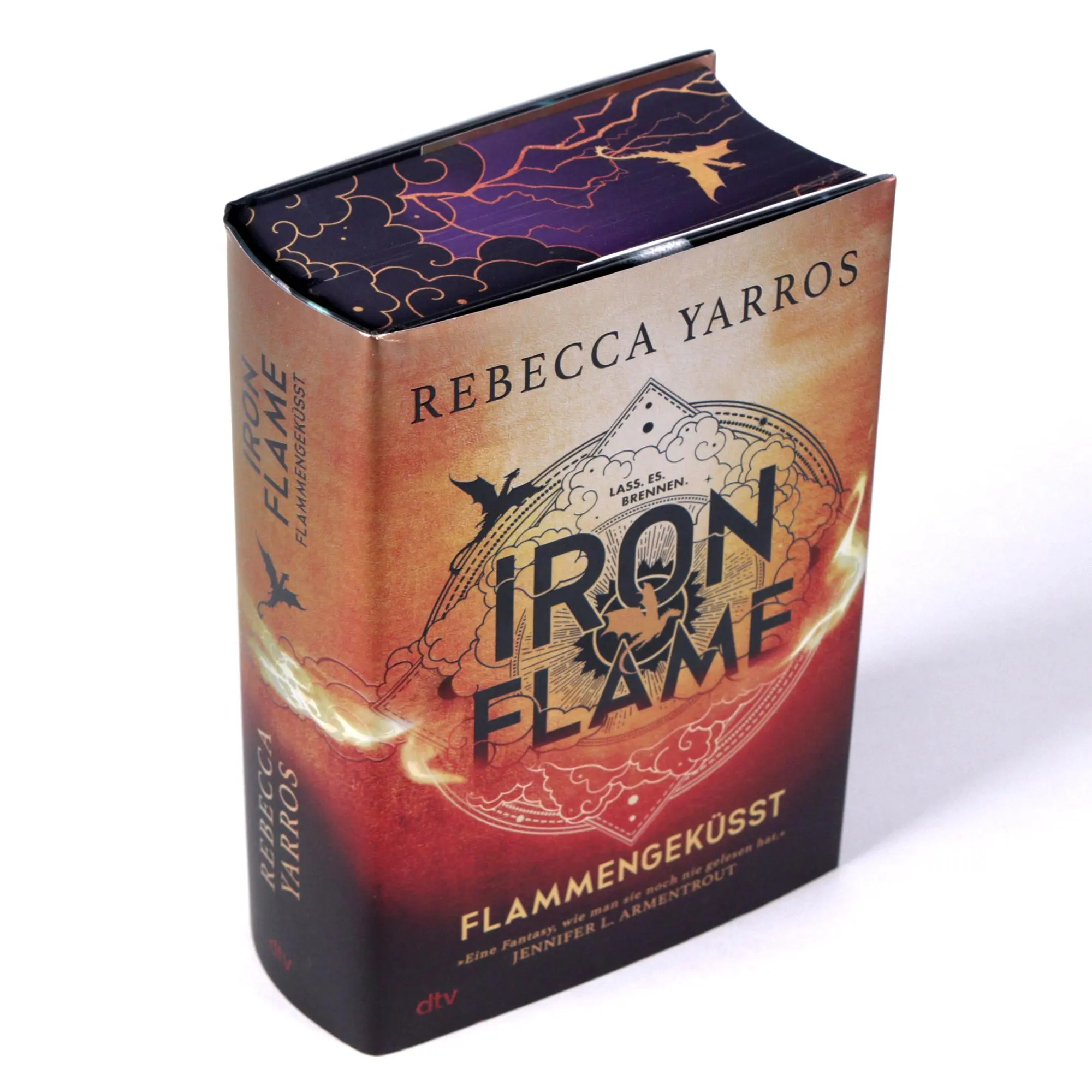 Bild: 9783423283830 | Iron Flame - Flammengeküsst | Rebecca Yarros | Buch | Fourth Wing