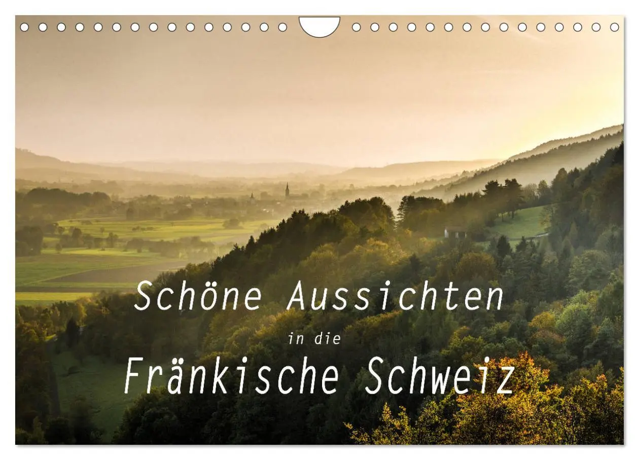 Cover: 9783457873830 | Schöne Aussichten in die Fränkische Schweiz (Wandkalender 2026 DIN...