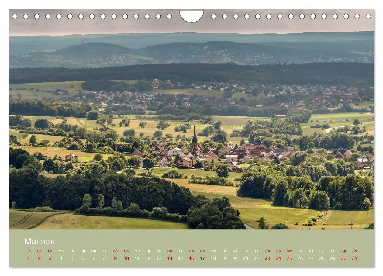 Bild: 9783457873830 | Schöne Aussichten in die Fränkische Schweiz (Wandkalender 2026 DIN...
