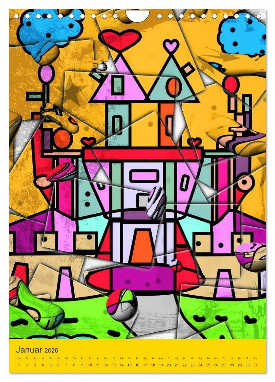 Bild: 9783516343830 | Und Pop ist doch eine Art (Wandkalender 2026 DIN A4 hoch), CALVENDO...