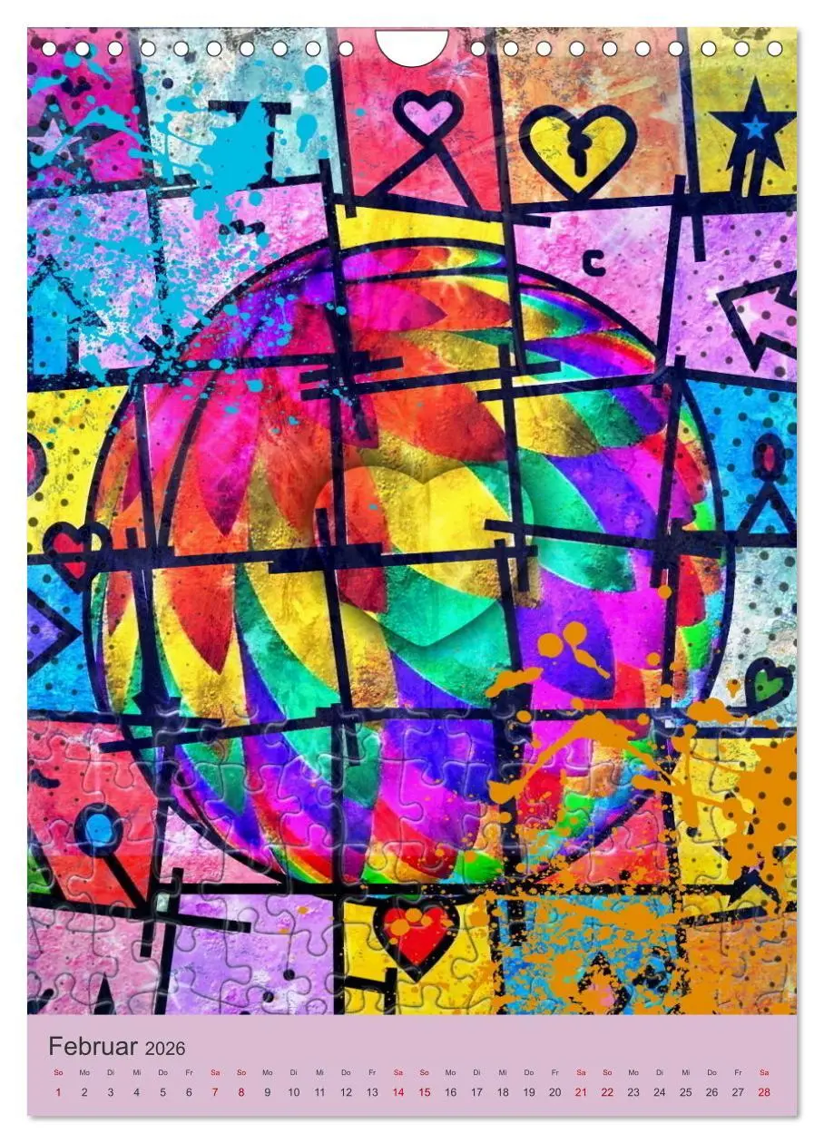 Bild: 9783516343830 | Und Pop ist doch eine Art (Wandkalender 2026 DIN A4 hoch), CALVENDO...