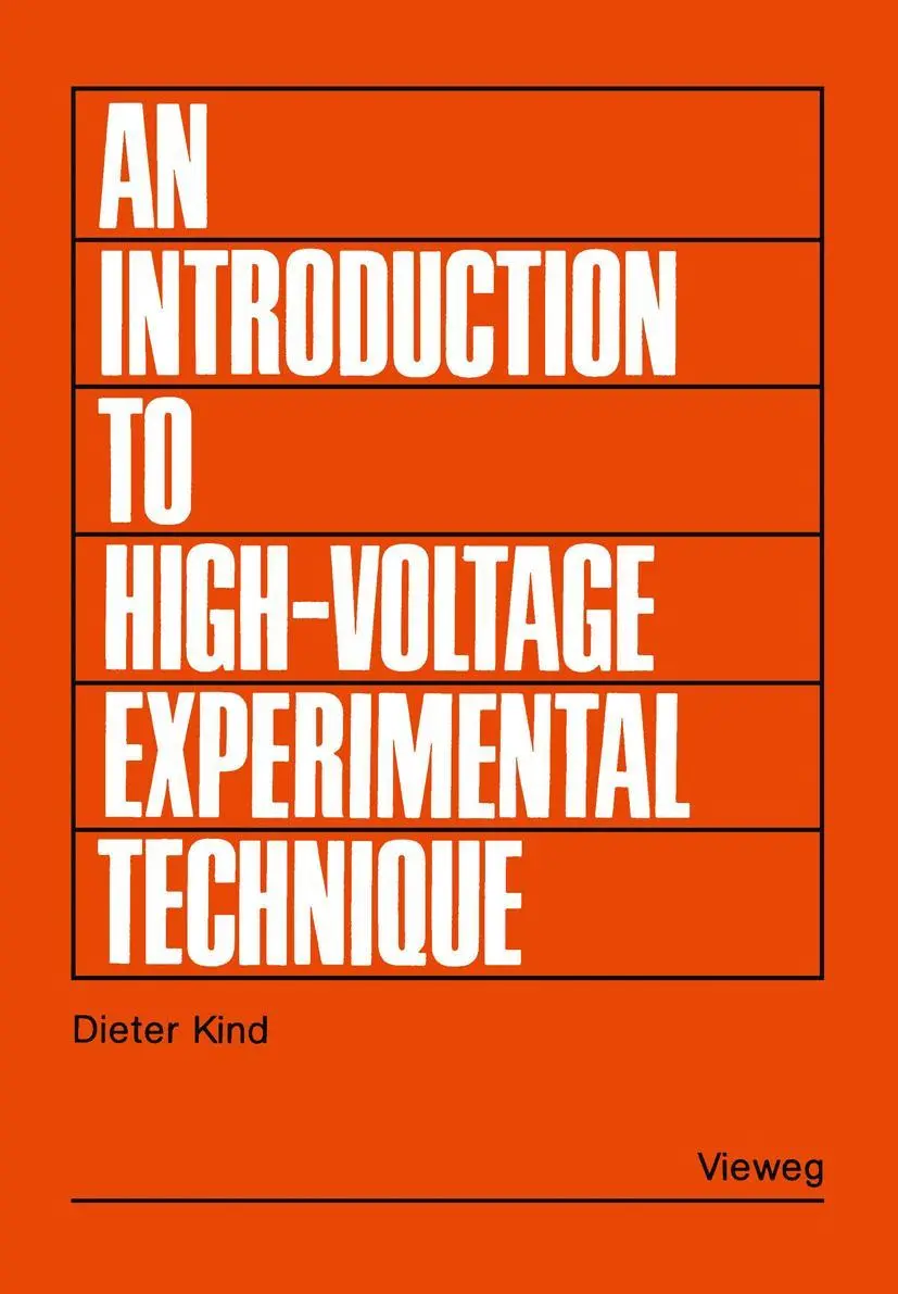 Cover: 9783528083830 | An Introduction to High-Voltage Experimental Technique | Dieter Kind
