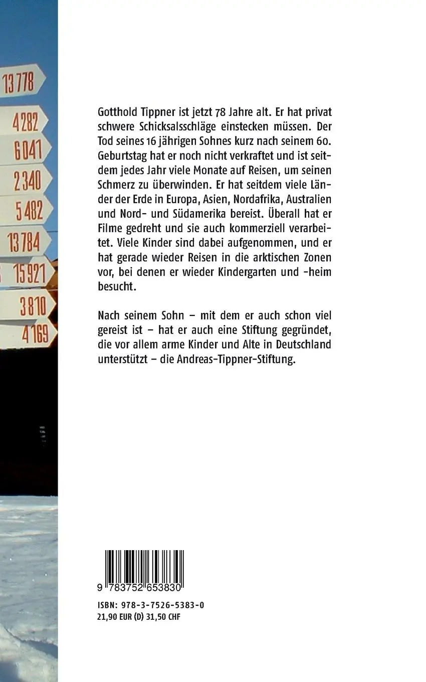 Rückseite: 9783752653830 | Vom Schwarzen Meer bis zum Nordpol | Gotthold Tippner | Taschenbuch