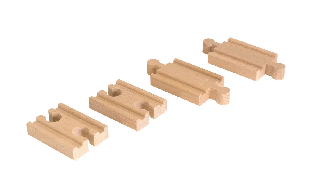 Cover: 7312350333930 | 33393 BRIO 1/4 Ausgleichsschienen Mix | BRIO® | Spiel | In Schachtel