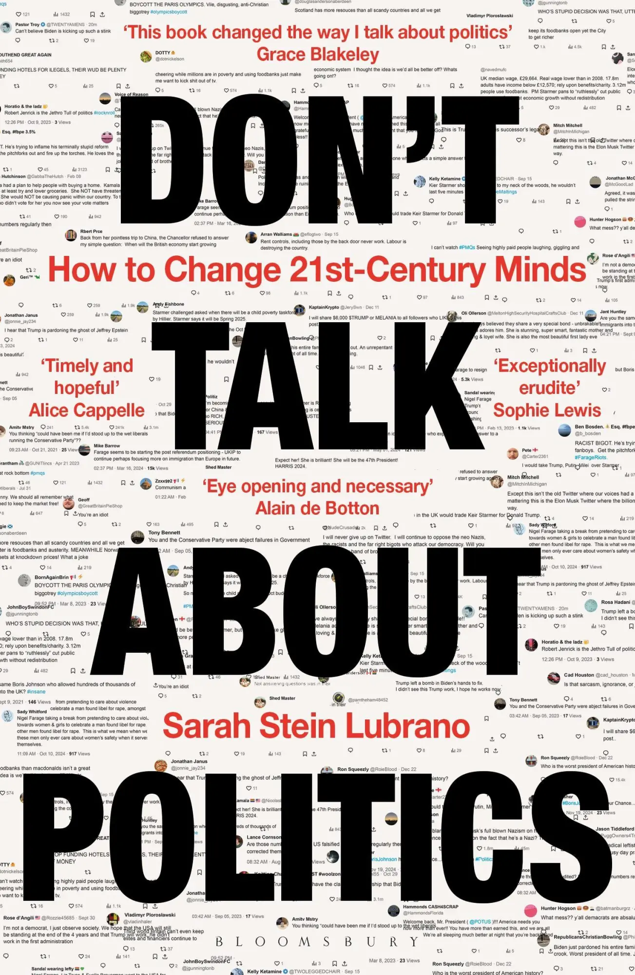 Cover: 9781399413930 | Don't Talk About Politics | How to Change 21st-Century Minds | Lubrano