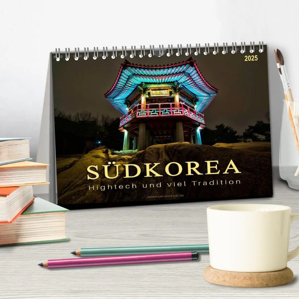 Bild: 9783435463930 | Südkorea - Hightech und viel Tradition (Tischkalender 2025 DIN A5...