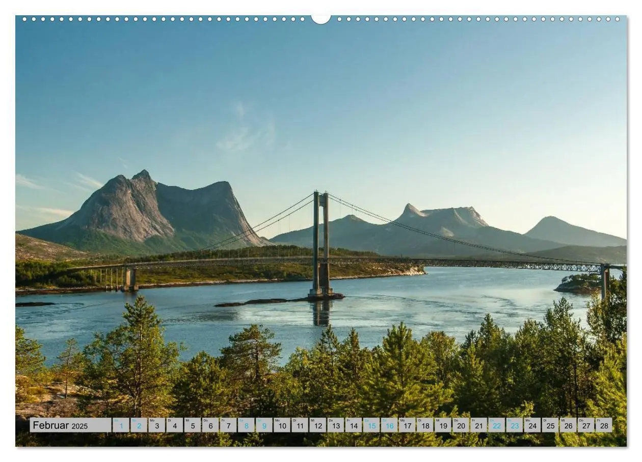 Bild: 9783435603930 | Sommer in Norwegen (hochwertiger Premium Wandkalender 2025 DIN A2...