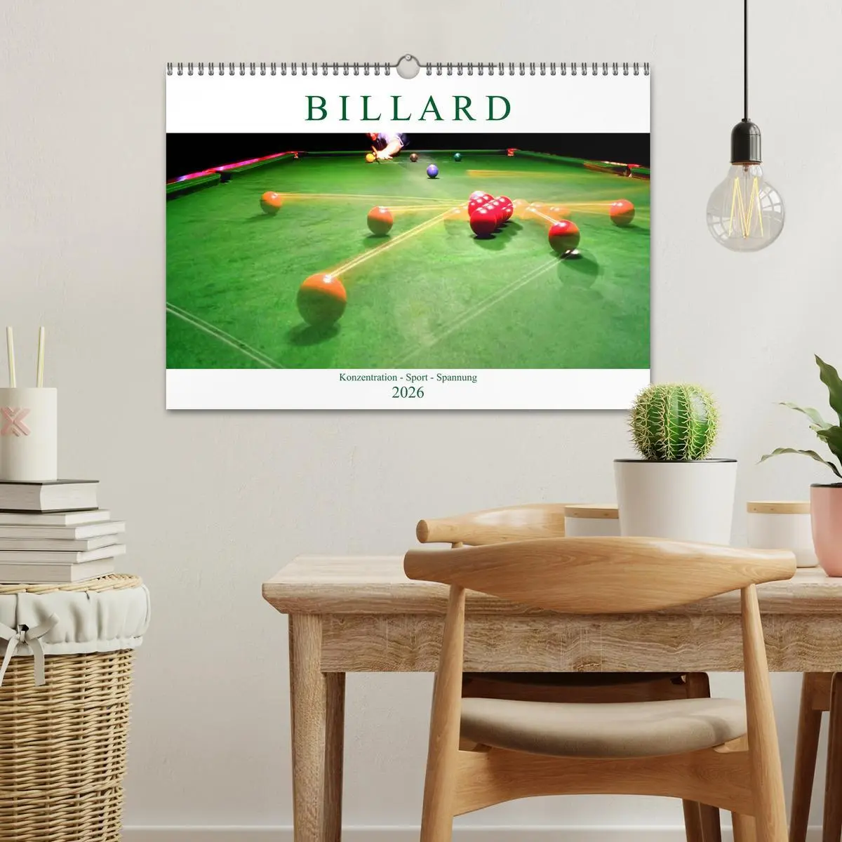 Bild: 9783457933930 | Billard. Konzentration - Sport - Spannung (Wandkalender 2026 DIN A3...