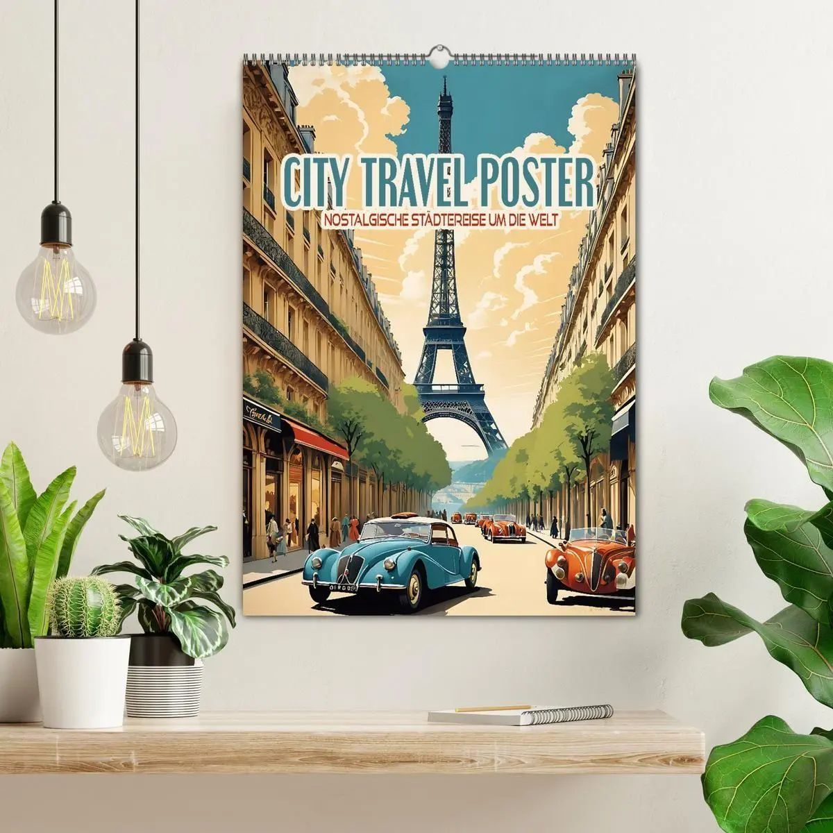 Bild: 9783516953930 | City Travel Poster - nostalgische Städtereise um die Welt...