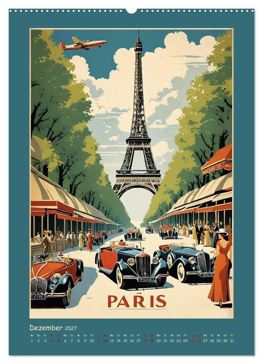 Bild: 9783516953930 | City Travel Poster - nostalgische Städtereise um die Welt...