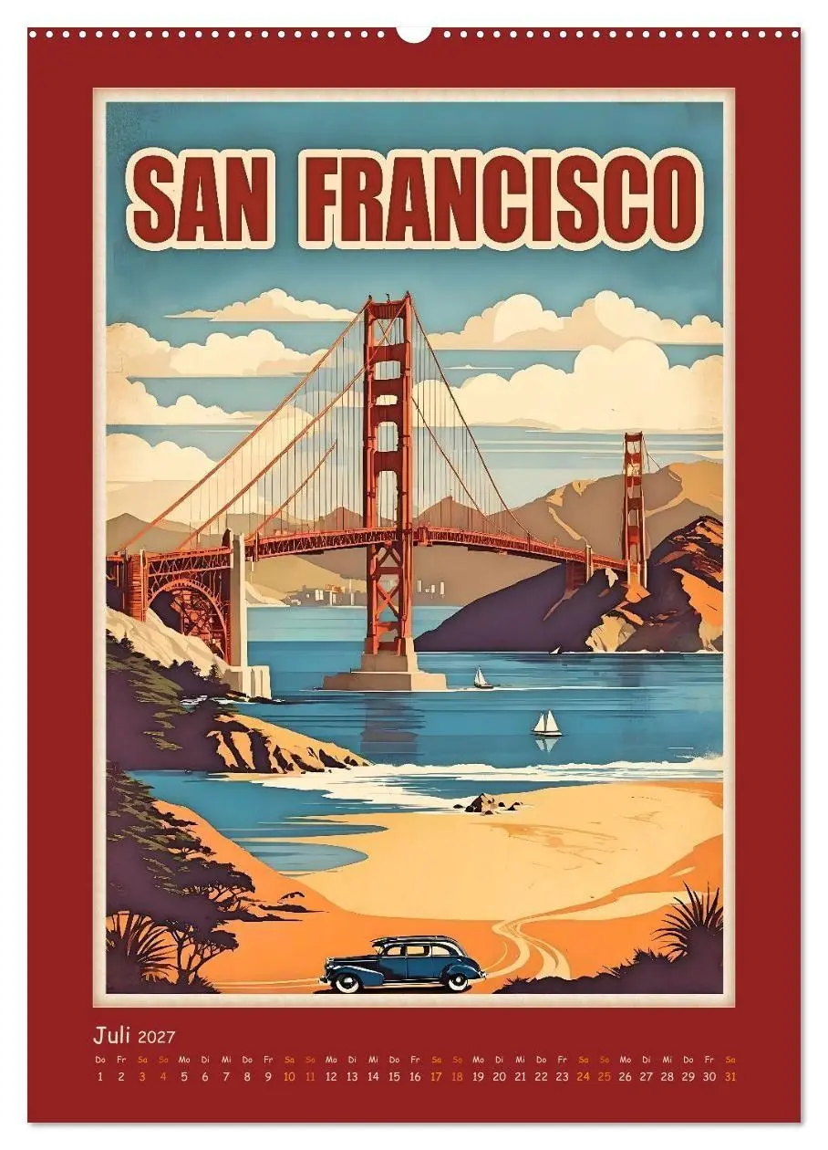 Bild: 9783516953930 | City Travel Poster - nostalgische Städtereise um die Welt...