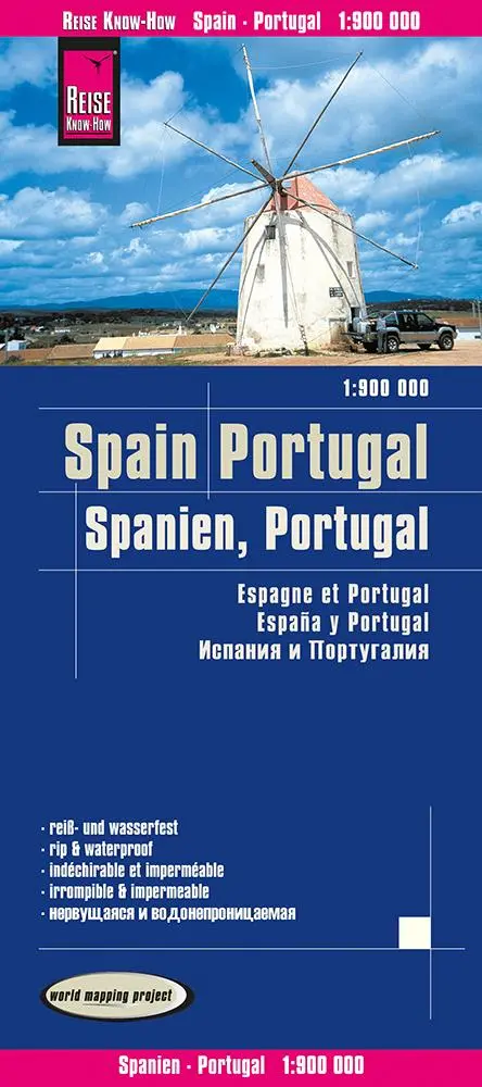 Cover: 9783831773930 | Reise Know-How Landkarte Spanien, Portugal 1:900.000 | Verlag | 2 S.