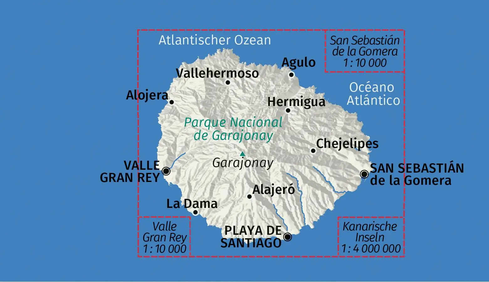 Bild: 9783991543930 | KOMPASS Wanderkarte 231 La Gomera 1:30.000 | (Land-)Karte | Deutsch