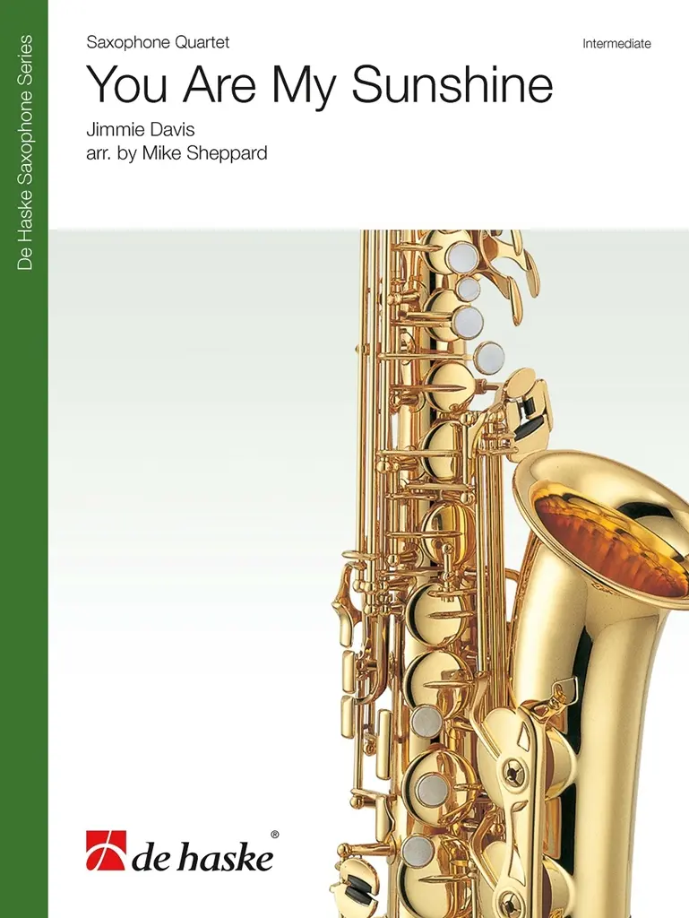 Cover: 9790035243930 | You Are My Sunshine | Jimmie Davis | De Haske Saxophone Series | 2020