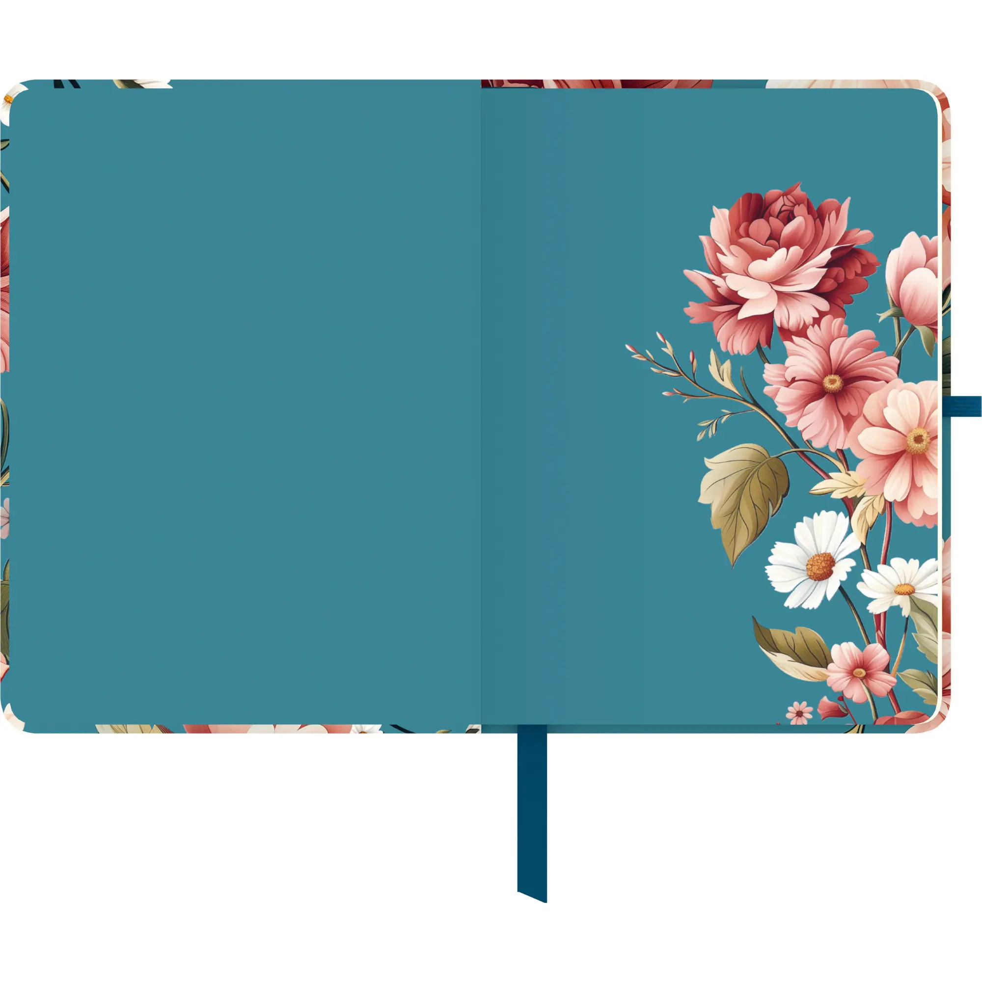Bild: 4069095004030 | GreenLine Diary Floral 2026 - Buchkalender - Taschenkalender - 16x22