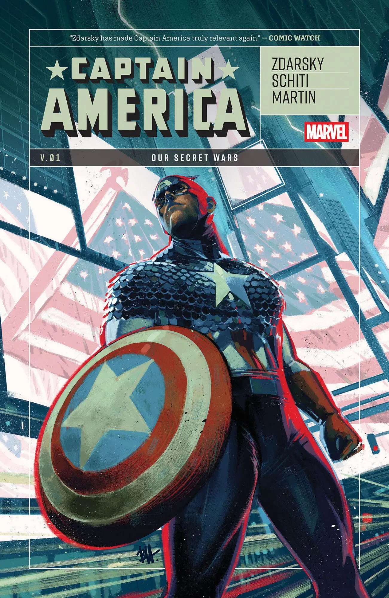 Cover: 9781302964030 | Captain America Vol. 1 | Our Secret Wars | Chip Zdarsky | Taschenbuch