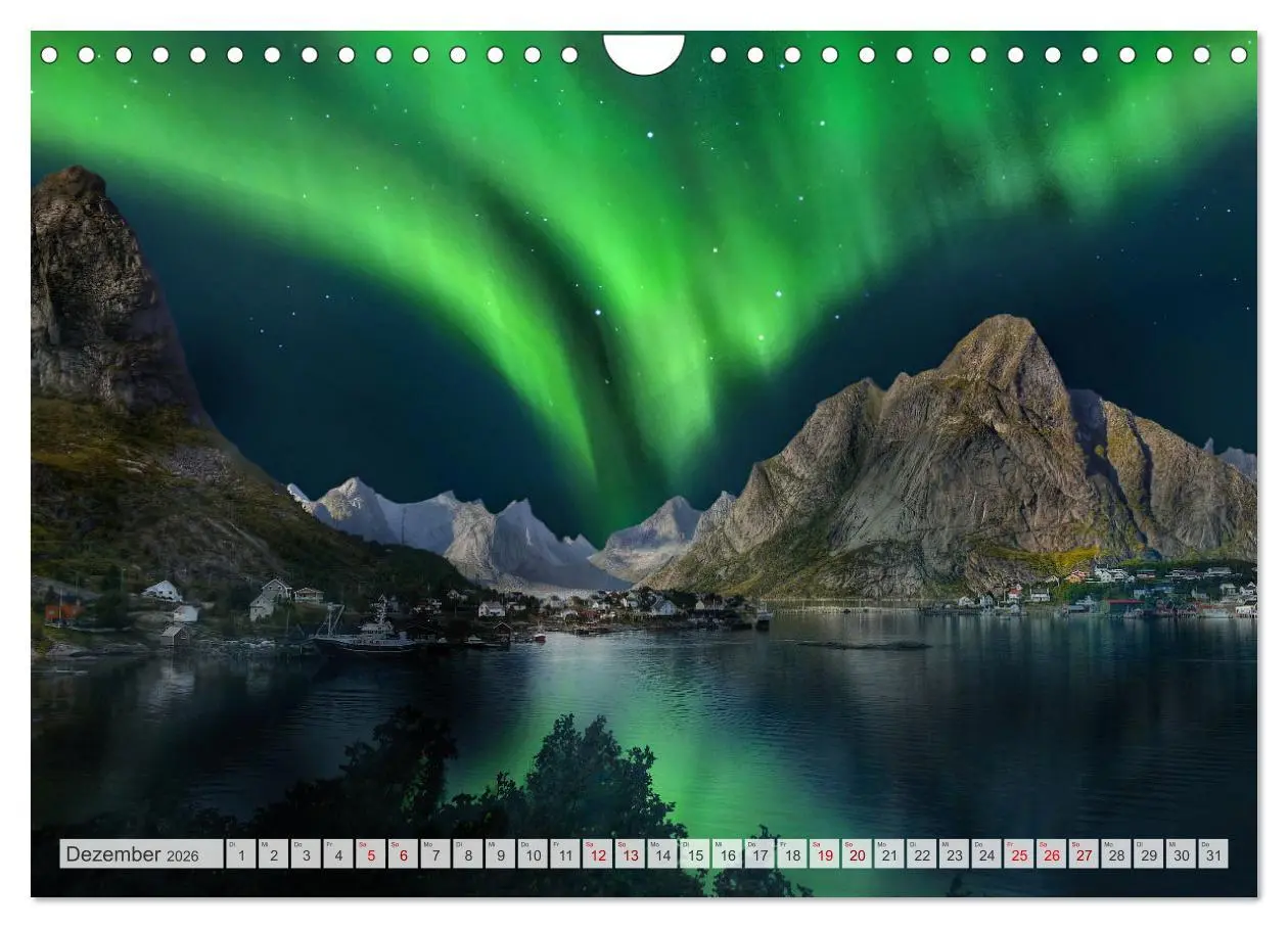 Bild: 9783457374030 | Lofoten, Schönheit der Natur (Wandkalender 2026 DIN A4 quer),...