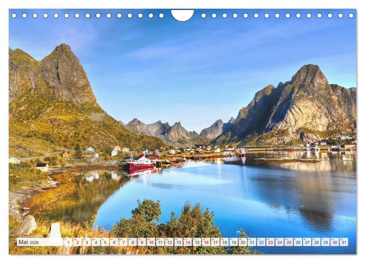 Bild: 9783457374030 | Lofoten, Schönheit der Natur (Wandkalender 2026 DIN A4 quer),...