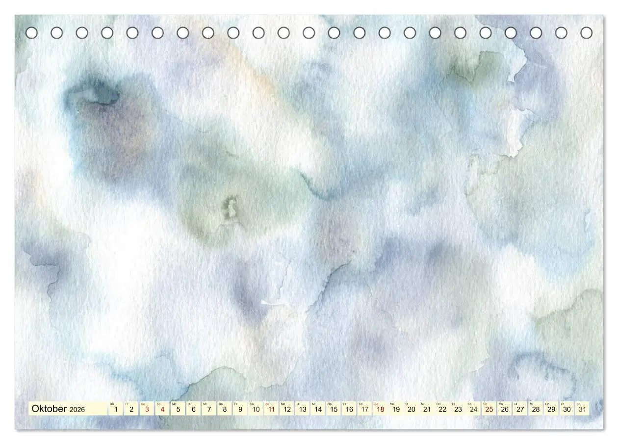 Bild: 9783457754030 | Kreativ-Kalender Aquarell. Bastelkalender zum Selbstgestalten...