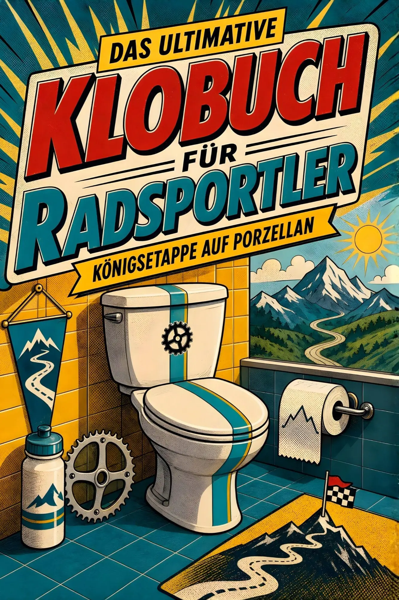 Cover: 9783696104030 | Das ultimative Klobuch für Radsportler | Königsetappe auf Porzellan