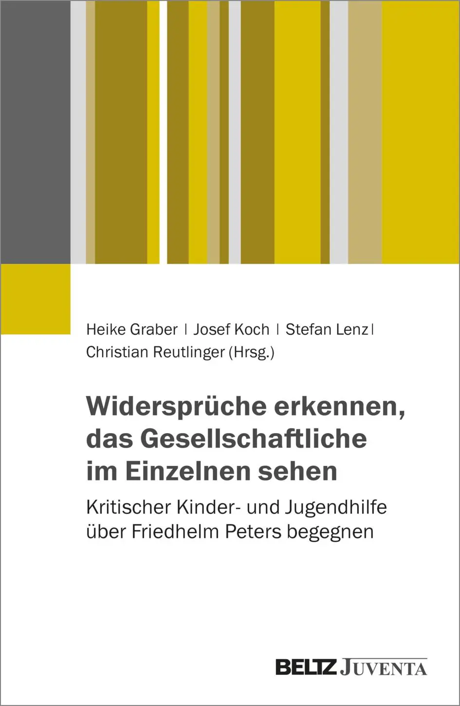 Cover: 9783779984030 | Widersprüche erkennen, das Gesellschaftliche im Einzelnen sehen | Buch