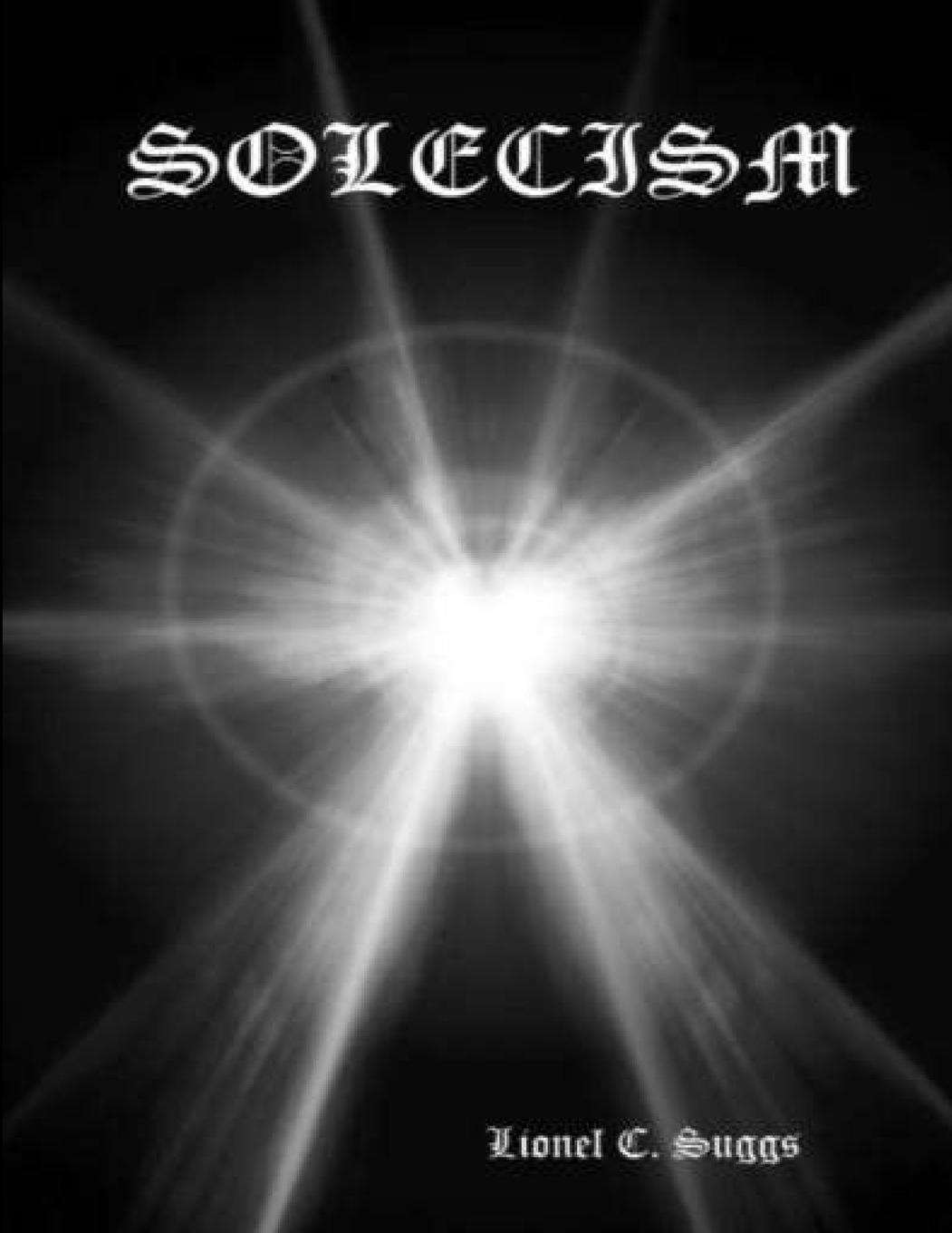 Cover: 9781300044130 | Solecism | Lionel Suggs | Taschenbuch | Englisch | 2012 | Lulu.com