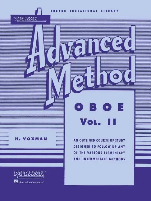 Cover: 9781495014130 | Rubank Advanced Method - Oboe Vol. 2 | Wm Gower and H Voxman | Buch