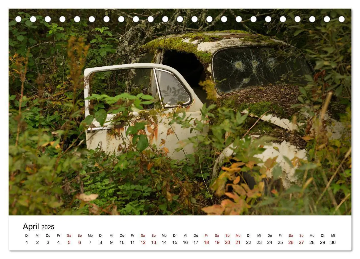 Bild: 9783435414130 | Rostende Legenden (Tischkalender 2025 DIN A5 quer), CALVENDO...