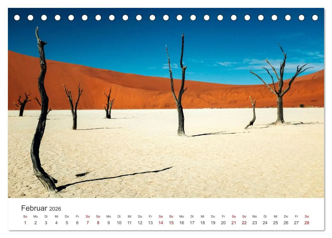 Bild: 9783457434130 | Namibia - Ein Paradies auf Erden. (Tischkalender 2026 DIN A5 quer),...