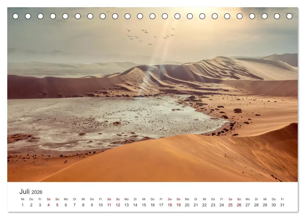 Bild: 9783457434130 | Namibia - Ein Paradies auf Erden. (Tischkalender 2026 DIN A5 quer),...
