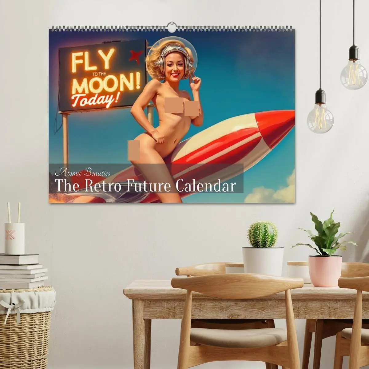 Bild: 9783516834130 | Atomic Beauties - The Retro Future Calendar (Wandkalender 2027 DIN...
