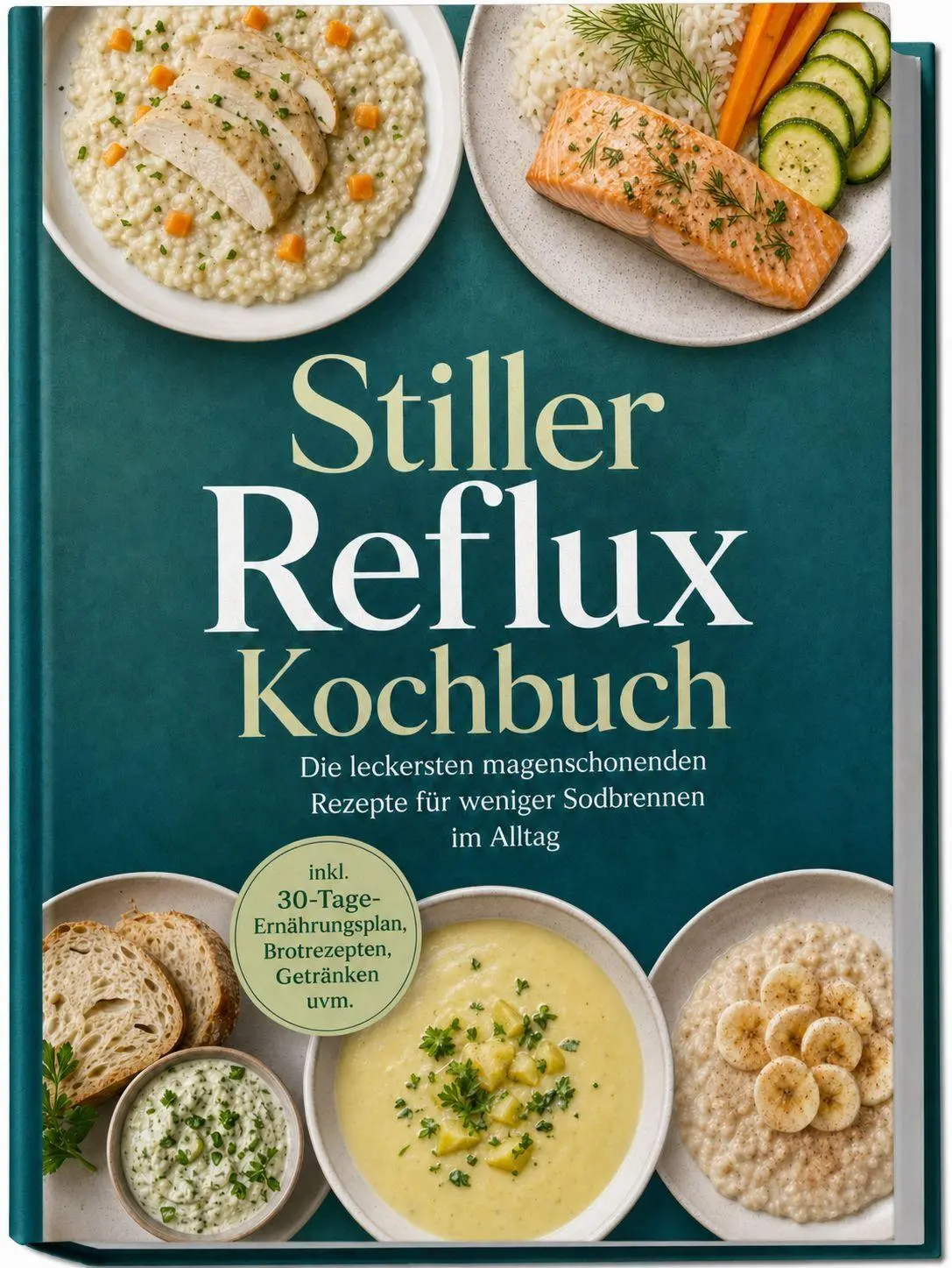 Cover: 9783757644130 | Stiller Reflux Kochbuch: Die leckersten magenschonenden Rezepte für...