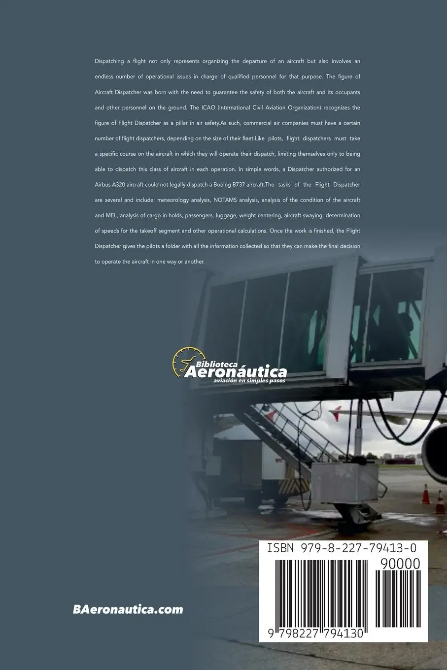 Rückseite: 9798227794130 | Flight Dispatcher | Biblioteca Aeronáutica | Taschenbuch | Englisch