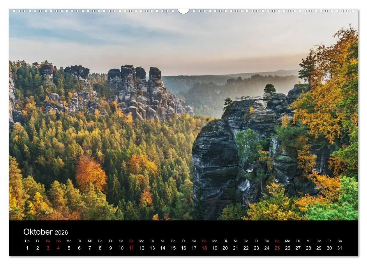 Bild: 9783516204230 | Sächsische Schweiz (hochwertiger Premium Wandkalender 2026 DIN A2...
