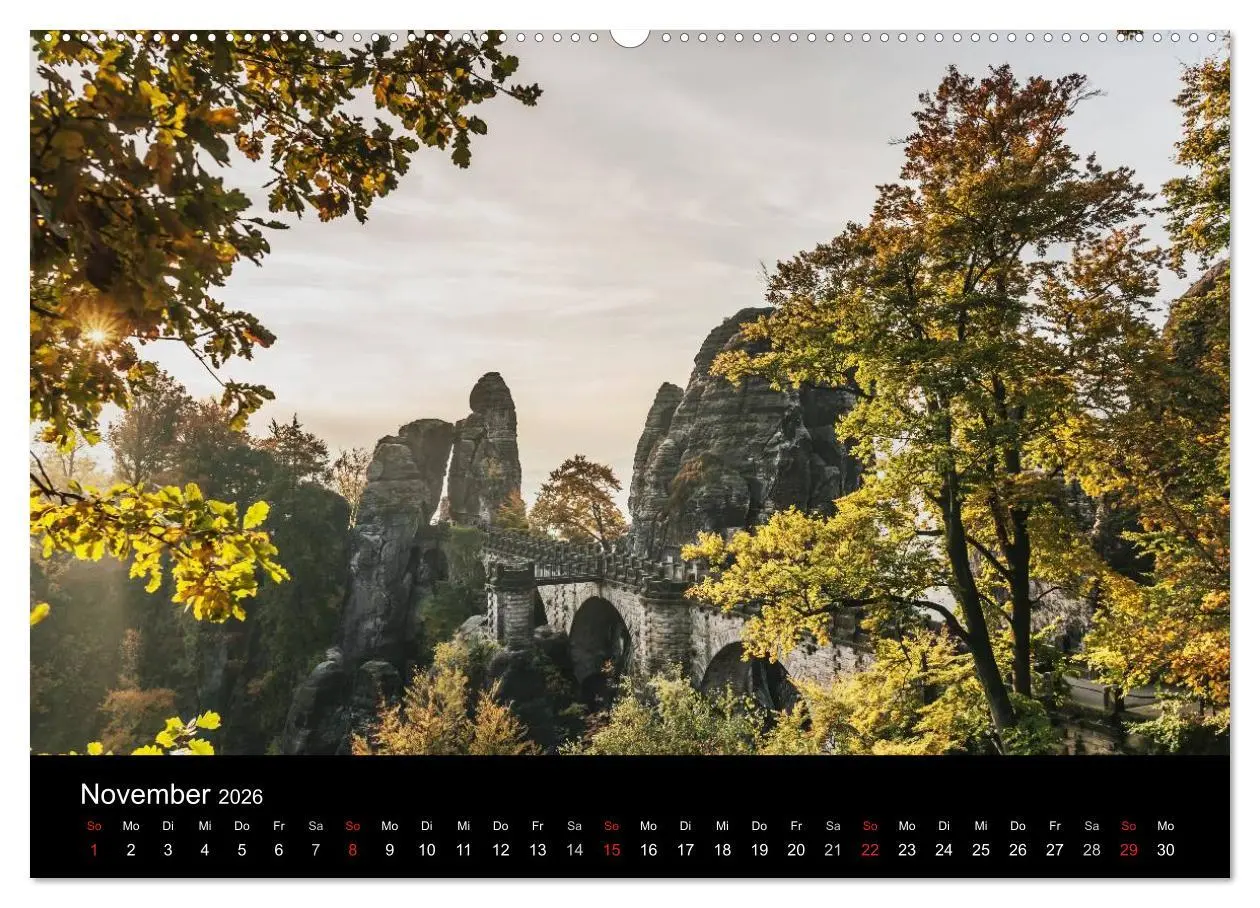 Bild: 9783516204230 | Sächsische Schweiz (hochwertiger Premium Wandkalender 2026 DIN A2...