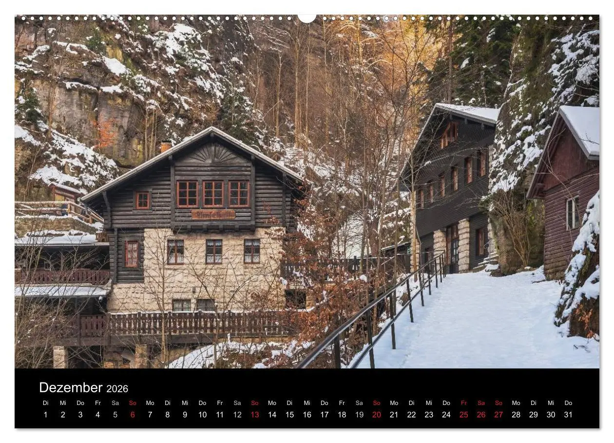 Bild: 9783516204230 | Sächsische Schweiz (hochwertiger Premium Wandkalender 2026 DIN A2...
