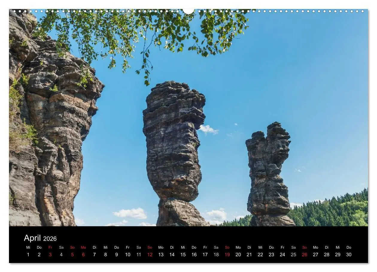 Bild: 9783516204230 | Sächsische Schweiz (hochwertiger Premium Wandkalender 2026 DIN A2...