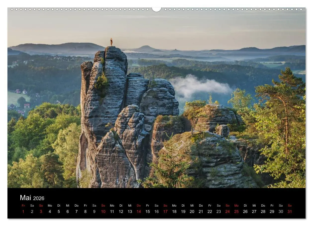 Bild: 9783516204230 | Sächsische Schweiz (hochwertiger Premium Wandkalender 2026 DIN A2...