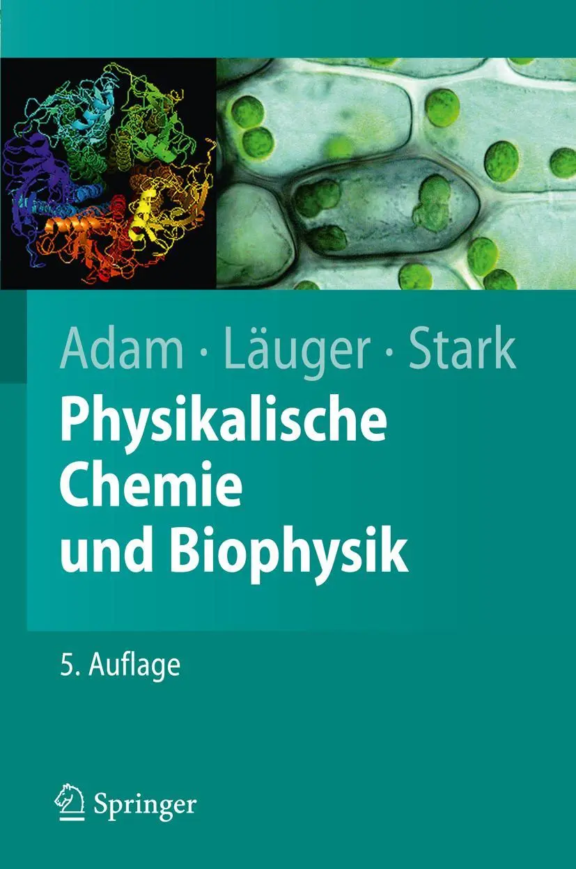 Cover: 9783642004230 | Physikalische Chemie und Biophysik | Gerold Adam (u. a.) | Taschenbuch Cover: 9783642004230 | Physikalische Chemie und Biophysik | Gerold Adam (u. a.) | Taschenbuch