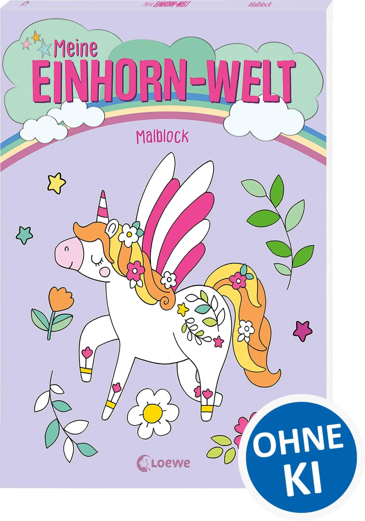 Cover: 9783743224230 | Meine Einhorn-Welt - Malblock | Taschenbuch | Meine Einhorn-Welt