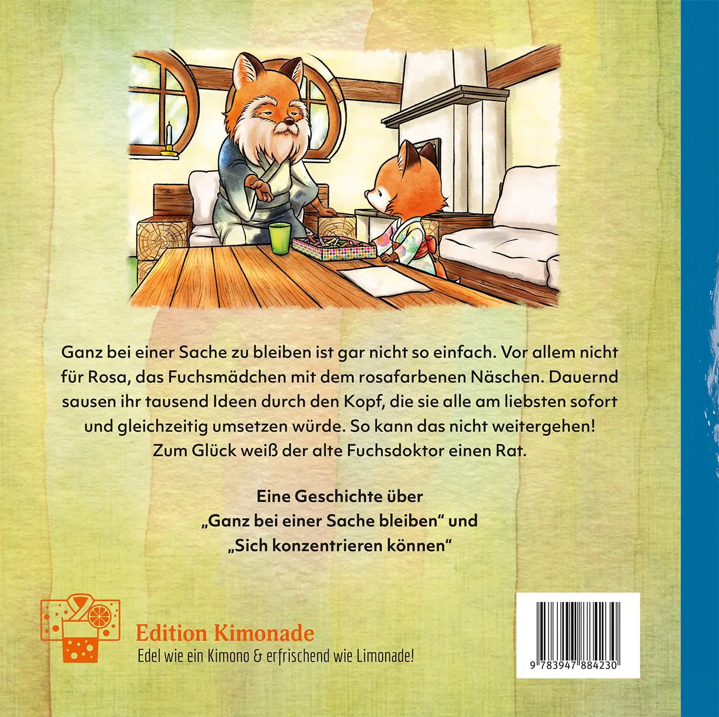 Rückseite: 9783947884230 | Rosa und der Besen | Andrea Liebers | Buch | Edition Kimonade | 36 S.