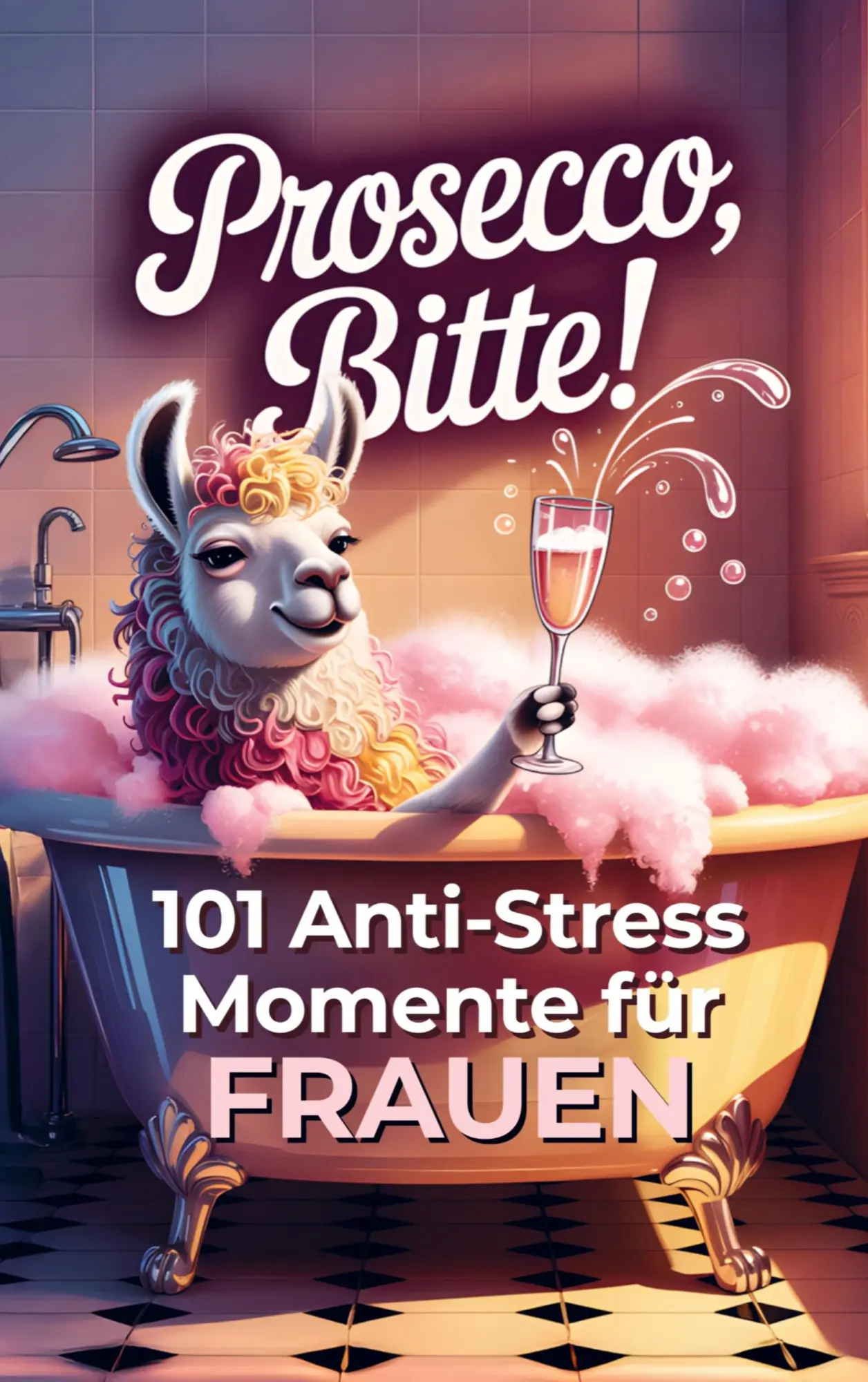 Cover: 9789403814230 | Prosecco bitte! 101 Anti-Stress-Momente für Frauen | Leonie Bandt