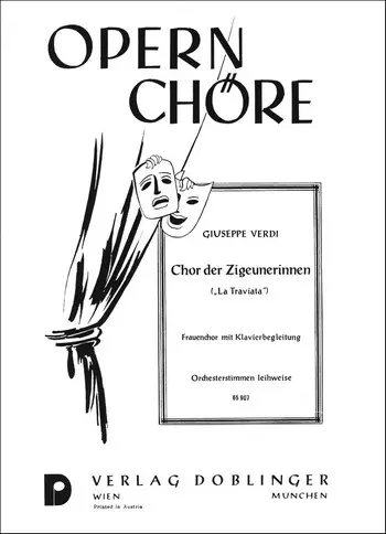 Cover: 9790012104230 | Chor der Zigeunerinnen für Frauenchor und Klavier Partitur (dt)