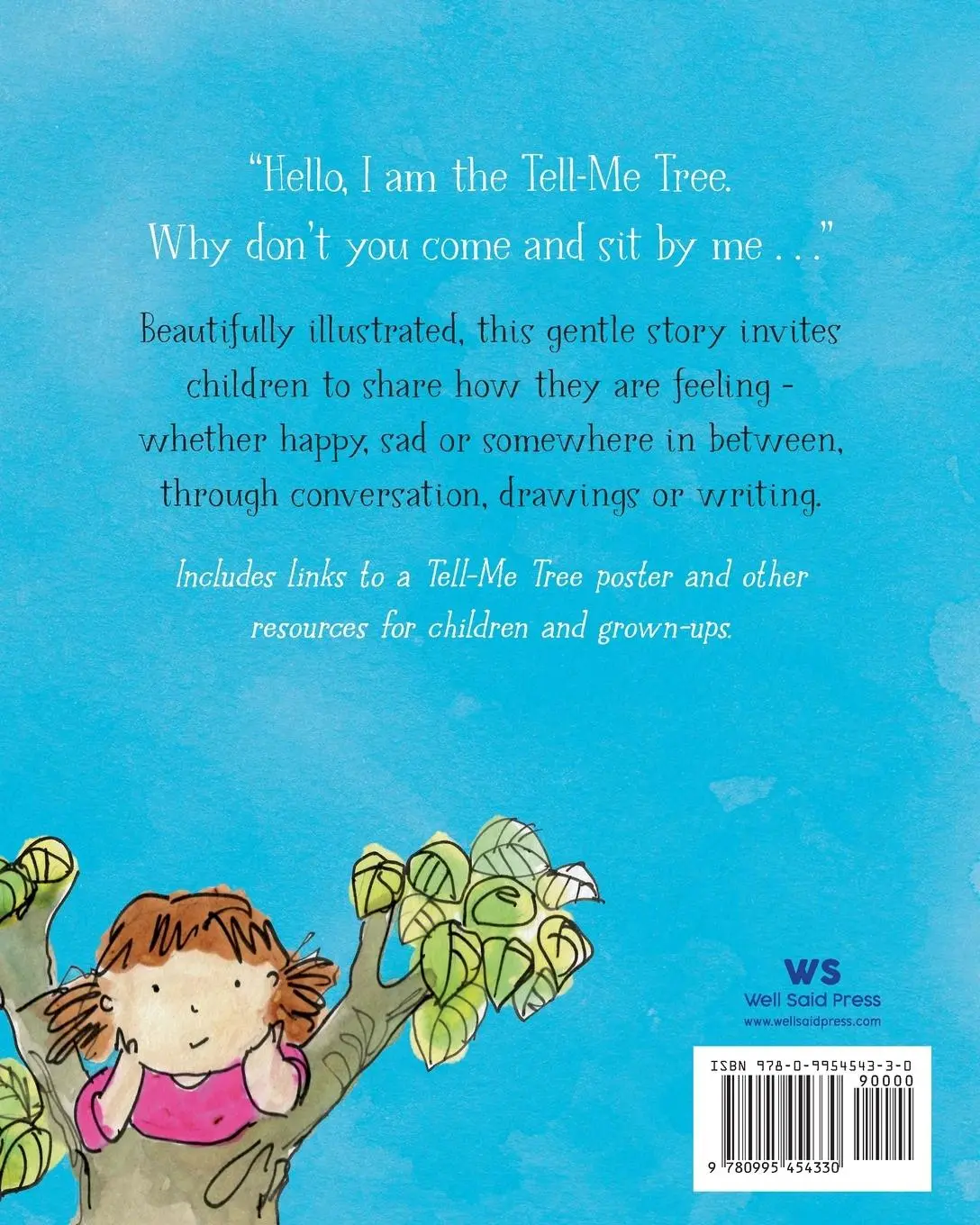 Rückseite: 9780995454330 | The Tell-Me Tree | Karen Inglis | Taschenbuch | Englisch | 2020