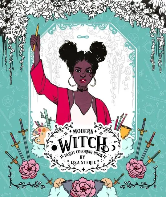 Cover: 9781912634330 | Modern Witch Tarot Coloring Book | Lisa Sterle | Taschenbuch | 2021