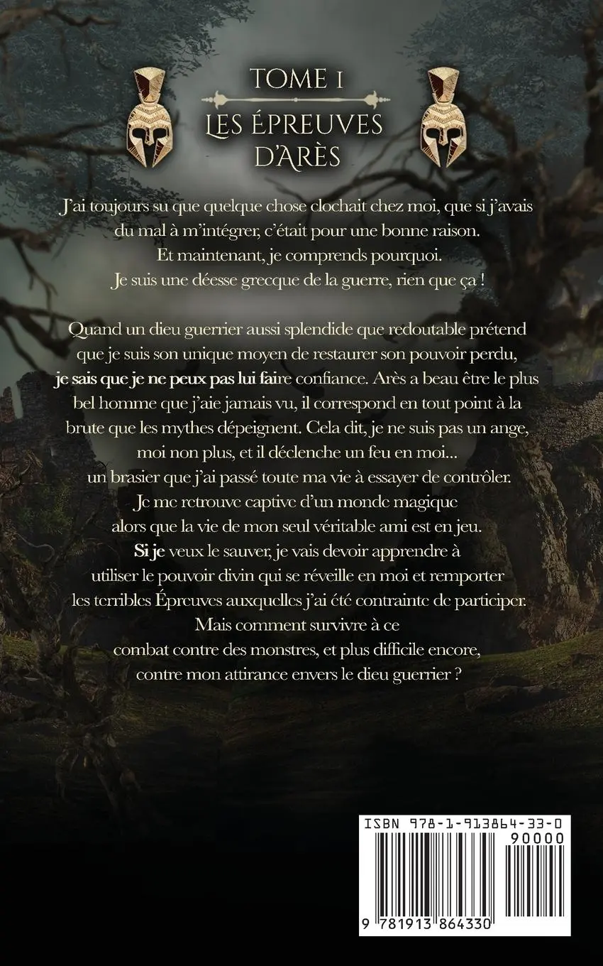 Rückseite: 9781913864330 | Le dieu guerrier (Les Épreuves d'Arès t. 1) | Eliza Raine | Buch